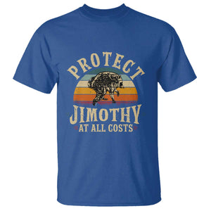 Protect Jimothy At All Costs Seattle Raccoon T Shirt Vintage Sunset Feral Trash Panda Legend Supporter