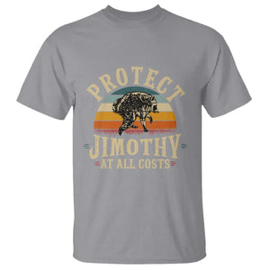 Protect Jimothy At All Costs Seattle Raccoon T Shirt Vintage Sunset Feral Trash Panda Legend Supporter