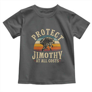 Protect Jimothy At All Costs Seattle Raccoon Toddler T Shirt Vintage Sunset Feral Trash Panda Legend Supporter