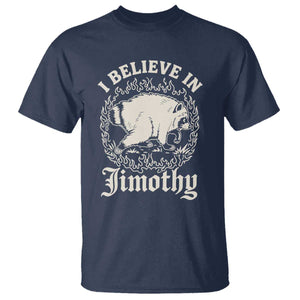 I Believe In Jimothy the Seattle Raccoon T Shirt Flaming Circle Vintage Feral Legend Trash Panda Supporter