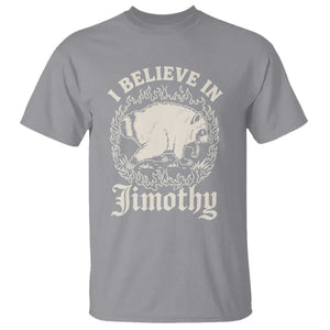 I Believe In Jimothy the Seattle Raccoon T Shirt Flaming Circle Vintage Feral Legend Trash Panda Supporter