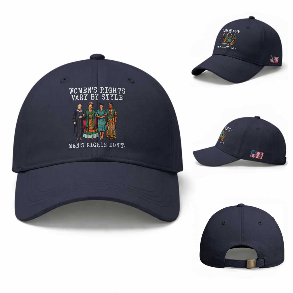 Womens Rights Vary By Style Feminists Historic Female Empowerment Baseball Cap Powerful Feminism Civil Rights Movement