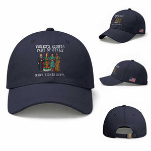 Womens Rights Vary By Style Feminists Historic Female Empowerment Baseball Cap Powerful Feminism Civil Rights Movement