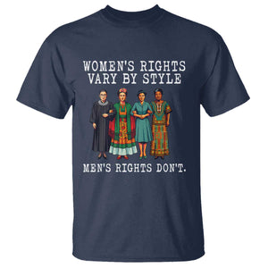 Womens Rights Vary By Style Feminists Historic Female Empowerment T Shirt Powerful Feminism Civil Rights Movement