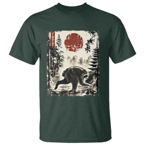 Jimothy the Raccoon Japanese Ukiyo-e Style Vintage Graphic T Shirt Viral Seattle Trash Panda Feral Legend Supporter
