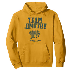 Team Jimothy Night Crew Est 2026 Viral Seattle Raccoon Hoodie Feral Legend Trash Panda Vintage Athletic Style Graphic