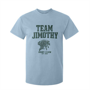 Team Jimothy Night Crew Est 2026 Viral Seattle Raccoon T Shirt For Kid Feral Legend Trash Panda Vintage Athletic Style Graphic