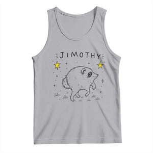Cute Doodle Starry Jimothy the Raccoon Graphic Tank Top Viral Seattle Trash Panda