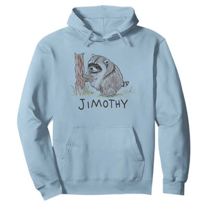 Jimothy Funny Viral Seattle Raccoon Crayon Drawing Graphic Hoodie Trash Panda Feral Legend Supporter