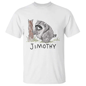 Jimothy Funny Viral Seattle Raccoon Crayon Drawing Graphic T Shirt Trash Panda Feral Legend Supporter