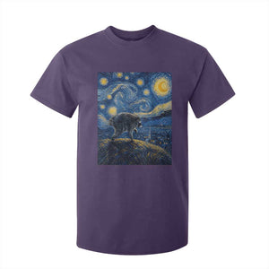 Jimothy Seattle Raccoon Starry Night Parody Graphic T Shirt For Kid Trash Panda Feral Legend Supporter