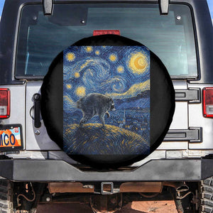 Jimothy Seattle Raccoon Starry Night Parody Graphic Spare Tire Cover Trash Panda Feral Legend Supporter