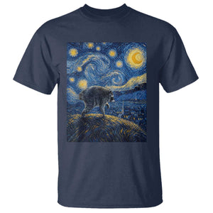 Jimothy Seattle Raccoon Starry Night Parody Graphic T Shirt Trash Panda Feral Legend Supporter