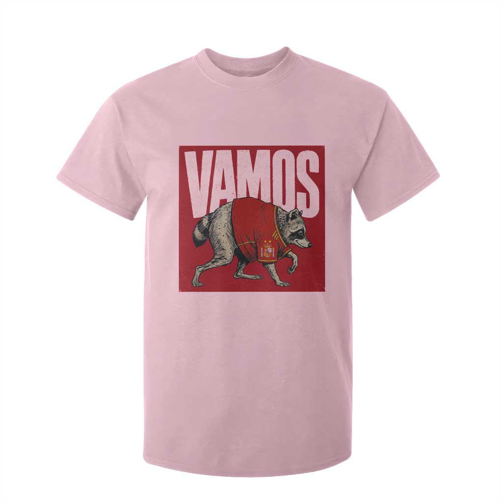 Funny Jimothy Vamos Spain Soccer Fans Parody T Shirt For Kid Seattle Raccoon Espana Champs Victory Celebration