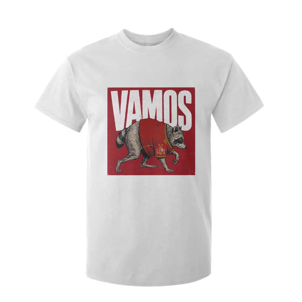 Funny Jimothy Vamos Spain Soccer Fans Parody T Shirt For Kid Seattle Raccoon Espana Champs Victory Celebration