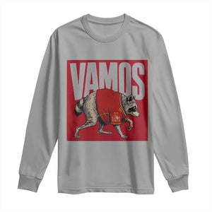 Funny Jimothy Vamos Spain Soccer Fans Parody Long Sleeve Shirt Seattle Raccoon Espana Champs Victory Celebration