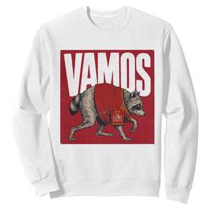 Funny Jimothy Vamos Spain Soccer Fans Parody Sweatshirt Seattle Raccoon Espana Champs Victory Celebration
