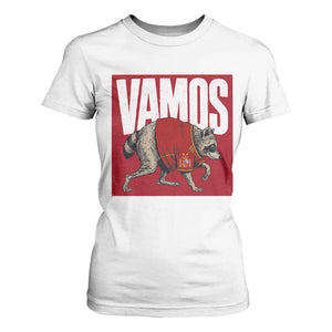 Funny Jimothy Vamos Spain Soccer Fans Parody T Shirt For Women Seattle Raccoon Espana Champs Victory Celebration