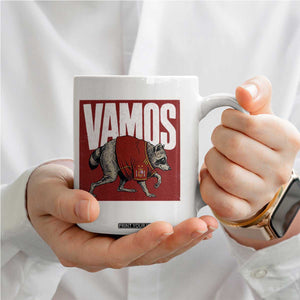 Funny Jimothy Vamos Spain Soccer Fans Parody Coffee Mug Seattle Raccoon Espana Champs Victory Celebration