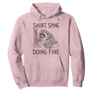 Jimothy Short Spine Doing Fine Inspirational Hoodie Viral Seattle Raccoon Crayon Drawing Graphic