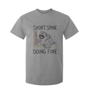 Jimothy Short Spine Doing Fine Inspirational T Shirt For Kid Viral Seattle Raccoon Crayon Drawing Graphic