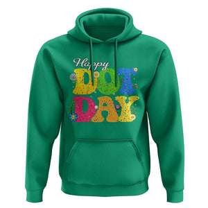 Happy Dot Day Hoodie Colorful Polka Dot TS02 Irish Green Print Your Wear