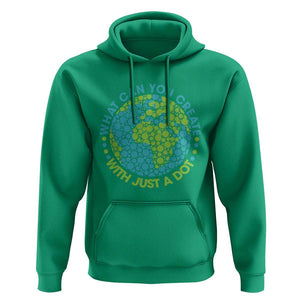 Dot Day Hoodie What Can You Create With Just A Dot Earth Polka TS02 Irish Green Print Your Wear