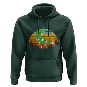 Dot Day Hoodie Polka Dot Dinosaur Lover Retro International TS02 Dark Forest Green Print Your Wear