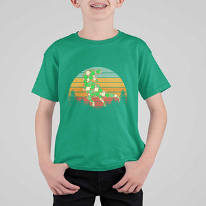 Dot Day T Shirt For Kid Polka Dot Dinosaur Lover Retro International TS02 Irish Green Print Your Wear