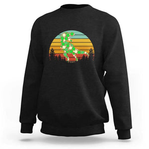 Dot Day Sweatshirt Polka Dot Dinosaur Lover Retro International TS02 Black Print Your Wear