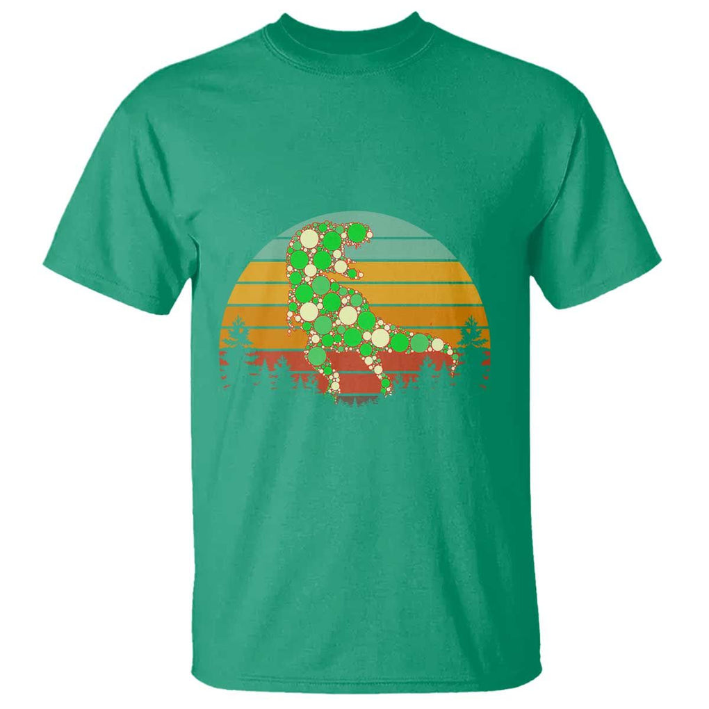 Dot Day T Shirt Polka Dot Dinosaur Lover Retro International TS02 Irish Green Print Your Wear