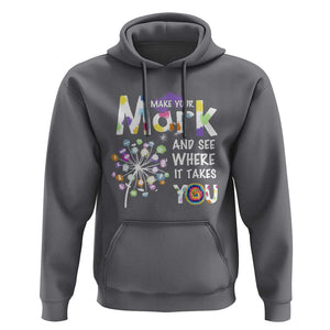 Dot Day Hoodie Polka Dot Make Mark It Takes You International TS02 Charcoal Print Your Wear