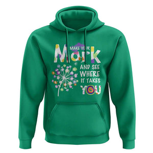 Dot Day Hoodie Polka Dot Make Mark It Takes You International TS02 Irish Green Print Your Wear