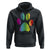 Dot Day Hoodie Polka Dot Dog Paw Dog Lover International TS02 Black Print Your Wear