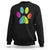 Dot Day Sweatshirt Polka Dot Dog Paw Dog Lover International TS02 Black Print Your Wear