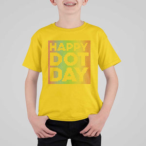Dot Day T Shirt For Kid Colorful Polka Dot Happy TS02 Daisy Print Your Wear