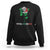Mexican Independence Day Sweatshirt Viva Mexico Flag Rose Latino Hispanic Pride TS02 Black Printyourwear