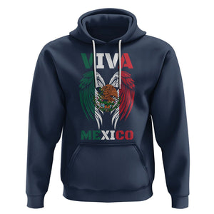 Hispanic Heritage Month Mexico Hoodie Viva Mexico Mexican Flag TS02 Navy Printyourwear
