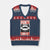 Don't Obey Portland Frog V-Neck Knit Sweater Vest Protest Parody Poster Graphic - Print Your Wear