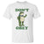 Don't Obey Portland Frog T Shirt Resist Inflatable Frogs Protest TS02 White Print Your Wear