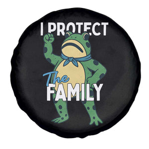 Activist Portland Frog Spare Tire Cover I Protect the Family Protest Statement TS02 Print Your Wear