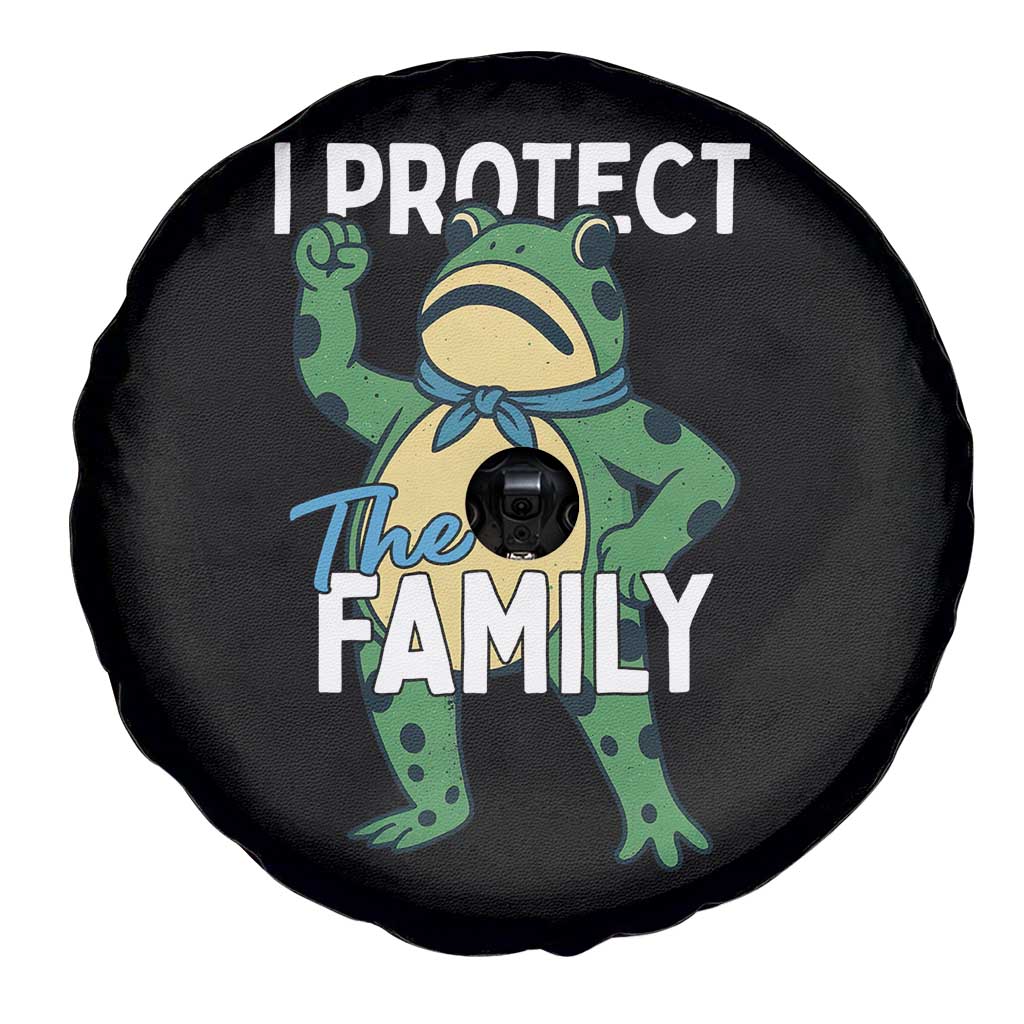Activist Portland Frog Spare Tire Cover I Protect the Family Protest Statement TS02 Print Your Wear