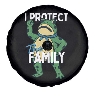 Activist Portland Frog Spare Tire Cover I Protect the Family Protest Statement TS02 Print Your Wear