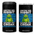 Patriotic Protest Portland Frog 4 in 1 Can Cooler Tumbler United We Ribbit Divided We Croak Resist TS02 One Size: 16 oz Black Print Your Wear