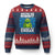 Patriotic Protest Portland Frog Ugly Christmas Sweater United We Ribbit Divided We Croak Resist - Print Your Wear