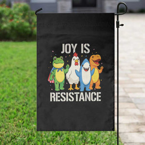 Portland Protest Inflatable Mascot Parade Garden Flag Joy Is Resistance Resist Frog Shark Chicken Dino TS02 Print Your Wear