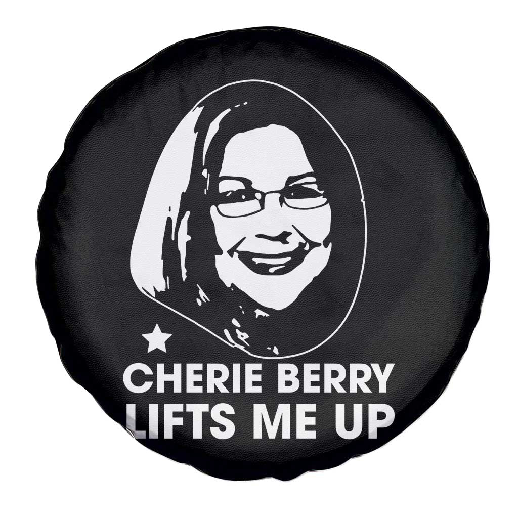 Cherie Berry Lifts Me Up Spare Tire Cover Elevator Tribute Funny NC Meme TS02 Print Your Wear