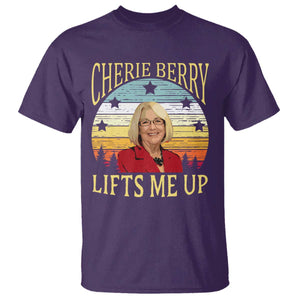 Cherie Berry Lifts Me Up T Shirt Retro Vintage Elevator Tribute Funny NC Meme TS02 Purple Print Your Wear