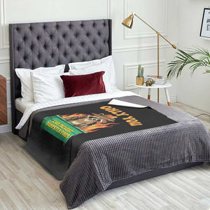 Only You Can Prevent Dumpster Fires Funny Raccoon Throw Blanket Sarcastic Chaos Humor Holiday Gag Gift TS02 Print Your Wear