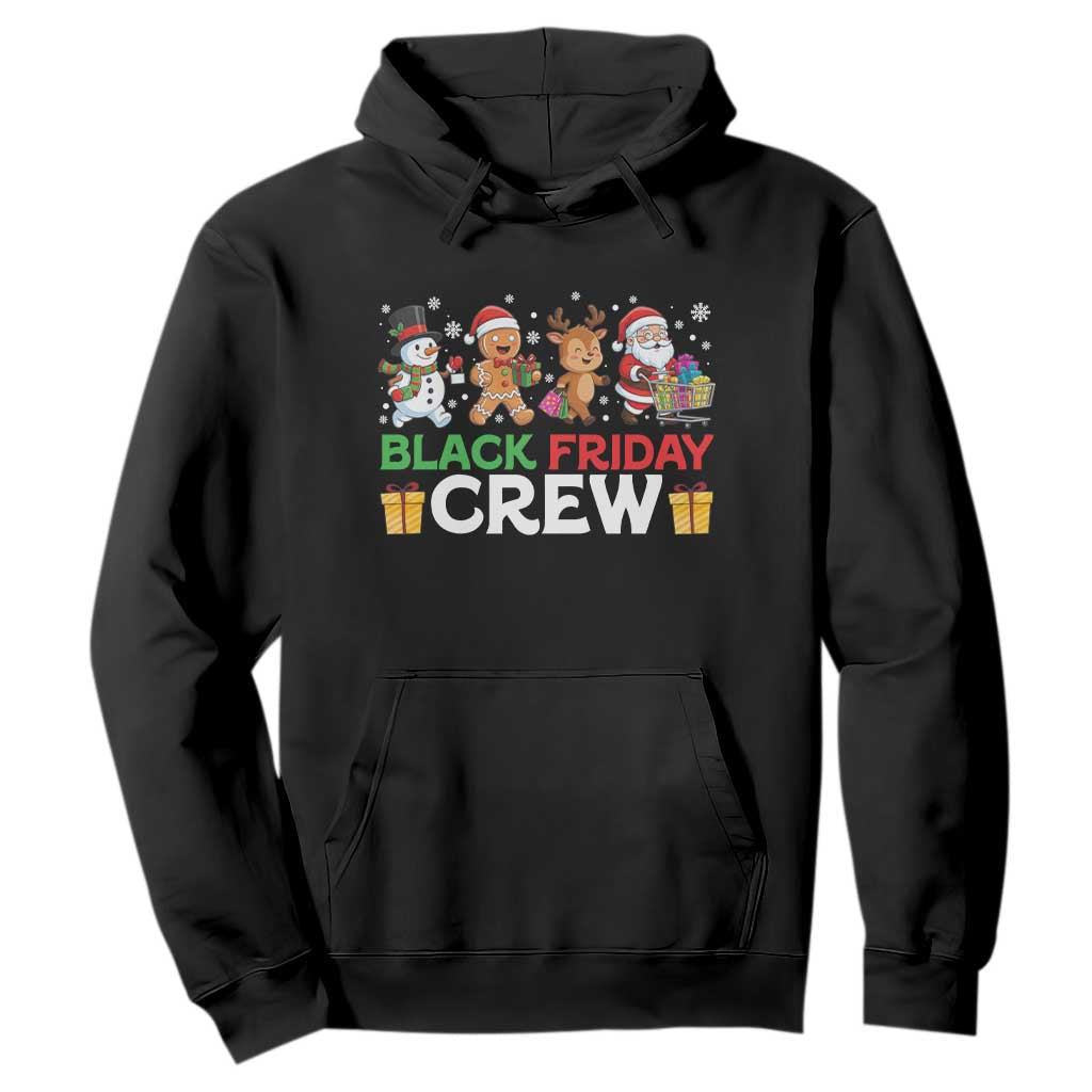 Black Friday Crew Christmas Hoodie Funny Holiday Shopping Squad TS02 Black Print Your Wear